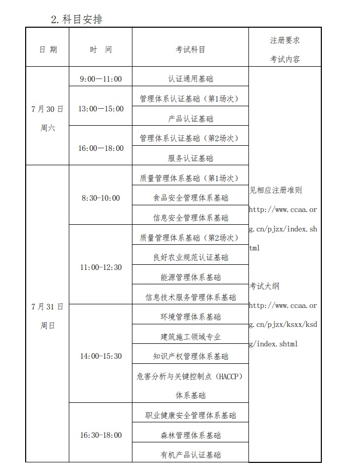 CCAA關(guān)于恢復(fù)2022年第1期認(rèn)證人員注冊(cè)全國(guó)統(tǒng)一考試及相關(guān)安排的通知(圖1)